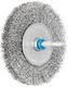 Rundbürste RBU 2004/6 INOX D.80mm Drahtstärke 0,2mm VA 10mm PFERD