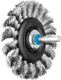Rundbürste RBG 7012/6 INOX 0,35 D.76mm 6mm Drahtstärke 0,35mm VA 12mm 25000min-¹