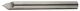 Gravierstichel Pro D D.16mm VHM Gesamt-L.100mm WERNER WILKE