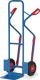 Stapelkarre H.1300mm, NW-Nr.: 9000443017 Schaufel-L250xB320mm, Luft-Bereifung Trgf.300kg blau FETRA