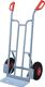 Sackkarre H.1150mm, NW-Nr.: 9000443049 Schaufel-L150xB400mm, Luft-Bereifung Trgf.250 kg taubenblau PROMAT