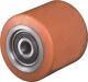 Gabelrolle Polyurethan, NW-Nr.: 9000443257 Naben-L.93mm Rad-B.100mm, D.85mm D.85mm Achs-D.17mm, Trgf.1000kg