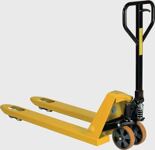 Gabelhubwagen, NW-Nr.: 9000443410 Gabel-L.1150mm, Trgf.2500kg STA signalgelb PUR/Nylon  