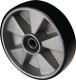 Lenkrad Polyurethan, NW-Nr.: 9000443627 Naben-L.43mm Rad-B.50mm, D.200mm Guss-Felge