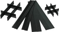 Unterteiler, NW-Nr.: 9000446098 f.Transportstapelbehälter, H.40mm PP anthrazit 10St./Karton LA-KA-PE  