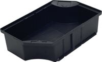 Einsatzkasten, NW-Nr.: 9000446100 273x173x80mm anthrazit PP, f.600x400mm LA-KA-PE L.600mm, anthrazit PP 4 St.  