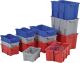Drehstapelbehälter PP, NW-Nr.: 9000446196 blau L480xB312xH300mm, LA-KA-PE