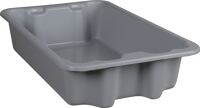 Drehstapelbehälter PP, NW-Nr.: 9000446963 grau L590xB380xH135mm   