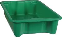 Drehstapelbehälter PP, NW-Nr.: 9000446964 grün L590xB380xH135mm   