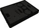 Klappbox L485xB345xH230mm, NW-Nr.: 9000447755 Inh.35l m.2 Griffen, u.Flaschenhalter schwarz-grau LOCKWEILER  