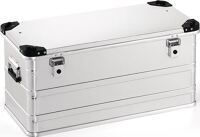 Aluminiumbox, NW-Nr.: 9000447963 L782xB385xH380mm 91l, m.Klappverschluss u.Stapelecken  