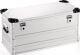 Aluminiumbox, NW-Nr.: 9000447963 L782xB385xH380mm 91l, m.Klappverschluss u.Stapelecken  