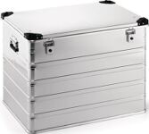 Aluminiumbox, NW-Nr.: 9000447967 L782xB585xH620mm 240l, m.Klappverschluss u.Stapelecken  