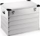 Aluminiumbox, NW-Nr.: 9000447967 L782xB585xH620mm 240l, m.Klappverschluss u.Stapelecken  