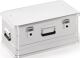 Aluminiumbox, NW-Nr.: 9000447976 L582xB385xH262mm 47l, m.Klapphebelverschlüssen m.Bohrungen  