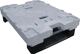 Aluminiumbox 415l, NW-Nr.: 9000448008 L.1192xB.790xH.517mm, m.Klappverschluss m.Stapelecken, m.Klapphebelverschlüssen