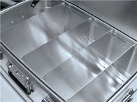 Trennwandset, NW-Nr.: 9000448011 f.9000448001/003 4, Trennwände f.Aluminiumbox 29l-415l  