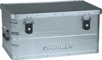 Aluminiumbox 47l L580xB380xH275mm m.Kllappverschlüssen u. Schlösser PROMAT
