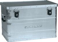 Aluminiumbox 70l L595xB390xH380mm m.Klappverschlüssen u. Schlösser PROMAT