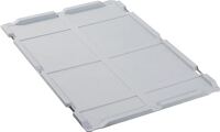 Scharnierdeckel PP, NW-Nr.: 9000448283 L600xB400mm grau, f.Transportstapelkasten ALLIT  