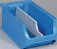 Trennw.ProfiPlus, NW-Nr.: 9000448727 f.Stapelsichtboxen, H.125mm PS grau ALLIT