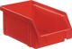 Sichtlagerkasten LK, NW-Nr.: 9000449031 L160/140xB105xH75mm PS, rot LA-KA-PE a.PS stapelbar