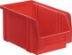 Sichtlagerkasten LK, NW-Nr.: 9000449033 L230/200xB140xH130mm PS, rot LA-KA-PE a.PS stapelbar