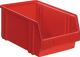 Sichtlagerkasten LK, NW-Nr.: 9000449034 L290/266xB140xH130mm PS, rot LA-KA-PE a.PS stapelbar