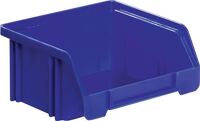 Sichtlagerkasten LK, NW-Nr.: 9000449060 L85/65xB105xH45mm PS blau, LA-KA-PE a.PS stapelbar  