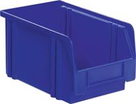 Sichtlagerkasten LK, NW-Nr.: 9000449063 L230/200xB140xH130mm PS, blau LA-KA-PE a.PS stapelbar  