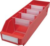 Regalkasten, NW-Nr.: 9000449307 L400xB120xH95mm rot PP   