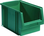 Sichtlagerkasten PLK, NW-Nr.: 9000449412 L330xB213xH200mm PP grün, LA-KA-PE   