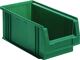 Sichtlagerkasten PLK, NW-Nr.: 9000449422 L290xB150xH125mm PP grün, LA-KA-PE