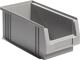 Sichtlagerkasten PLK, NW-Nr.: 9000449424 L290xB150xH125mm PP grau, LA-KA-PE