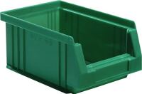Sichtlagerkasten PLK, NW-Nr.: 9000449432 L164xB105xH75mm PP grün, LA-KA-PE   