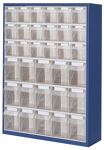 Flügeltürenschrank 4, NW-Nr.: 9000449601 Böden Trgf.50kg, H1950xB950xT420mm lichtgrau/anthrazit  