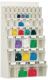 Klarsichtmagazin, NW-Nr.: 9000449653 H960xB600xT185mm 18 x, A,12 x B,10 x C,4 x D Ku.weiß LOCKWEILER