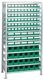 Steckregal, NW-Nr.: 9000449882 H2000xB1000xT400mm, Grundregal 14 Stahlböden 90 x 3,15 x 4 grün