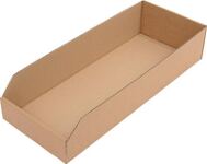 Regalkasten, NW-Nr.: 9000449905 L500xB200xH100mm braun, 1-wellige Pappe   