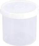 Dose 500ml, NW-Nr.: 9000450151 m.Schraubdeckel rd.natur, H100xD104mm HÜNERSDORFF   