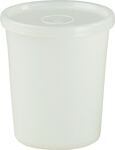Dose 250 ml m.Stülpdeckel, NW-Nr.: 9000450161 rd.natur H88xD78mm, HÜNERSDORFF   