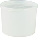 Dose 700 ml m.Stülpdeckel, NW-Nr.: 9000450164 rd.natur H88xD114mm, HÜNERSDORFF   