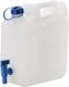 Wasserkanister 12l HD-PE, NW-Nr.: 9000450211 H332xB334xT160mm, HÜNERSDORFF