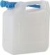 Wasserkanister 12l HD-PE, NW-Nr.: 9000450221 m.Auslaufrohr, H331xB290xT160mm HÜNERSDORFF