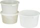 Bottich 85l, NW-Nr.: 9000450326 HD-Polyethylen weiß, m.Griffmulden D.628mm H.385mm CRAEMER