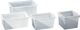 Kunststoffbehälter, NW-Nr.: 9000450331 eck.65l PE natur, L650xB440xH330mm konische Form GRAF