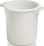 Kunststoffbehälter rd.40l, NW-Nr.: 9000450335 HD-PE weiß D420xH445mm, m.Außengriff CRAEMER   