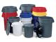 Stapeldeckel Ku.grau, NW-Nr.: 9000450365 D.495mm f.Mehrzwecktonne, 76l RUBBERMAID