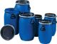 Weithalsfass 60l PE blau, NW-Nr.: 9000450461 2 Tragegriffe, Einfüllöffnung-D.330mm GRAF  