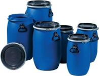 Weithalsfass 120l PE blau, NW-Nr.: 9122450462 Einfüllöffnung-D.400mm, GRAF GRAF  